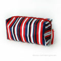 rainbow Color Stripe Square Cosmetic bags